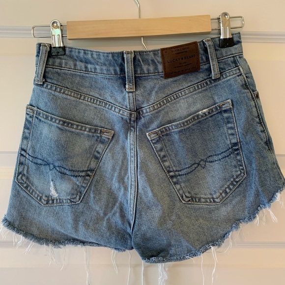 Lucky Brand Shorts high waisted size 25/0 Like new! - Picture 1 of 3